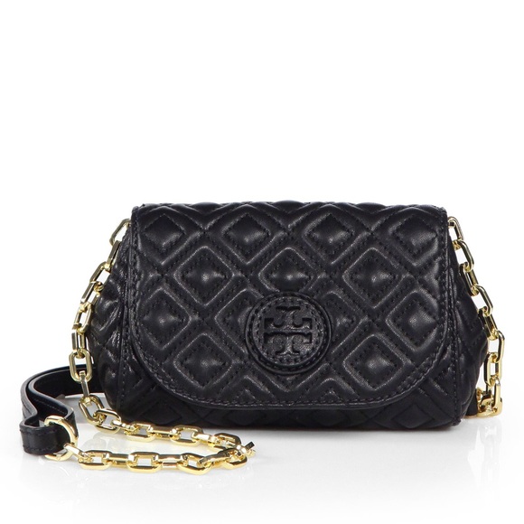 Tory Burch Handbags - Tory Burch Marion quilted mini purse crossbody